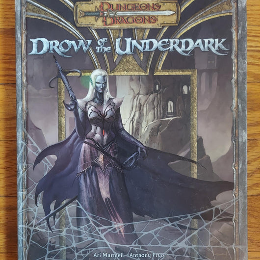 Dungeons & Dragons Drow of the Underdark D&D 3.5 Edition Hardcover Sourcebook