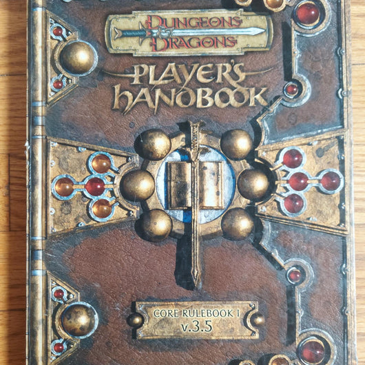 Dungeons & Dragons Player's Handbook Core Rulebook I v3.5 D&D Hardcover 2003