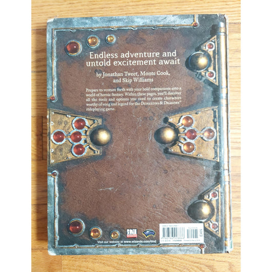 Dungeons & Dragons Player's Handbook Core Rulebook I v3.5 D&D Hardcover 2003