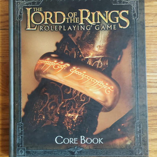 Lord of the Rings Roleplaying Game RPG Core Book Decipher CODA Hardcover LOTR