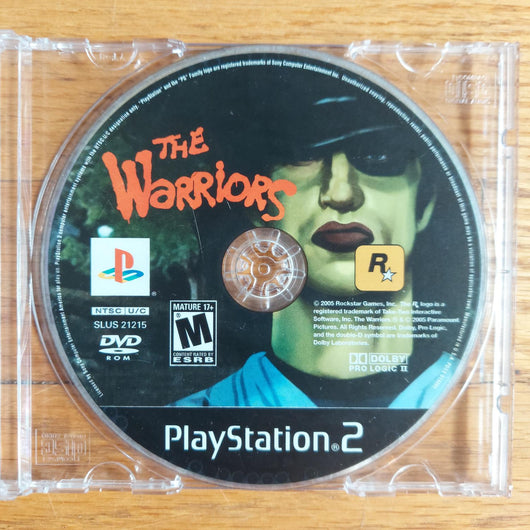 The Warriors 2005 PS2 PlayStation 2 Game Disc Only - Refurbished Tested Works