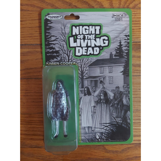 Zoloworld Night of the Living Dead Retro Reverse Complete Figure Set 7Pc Horror