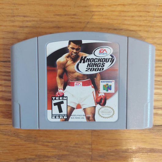 Knockout Kings 2000 Nintendo 64 N64 Boxing Game Cartridge Only Authentic Retro