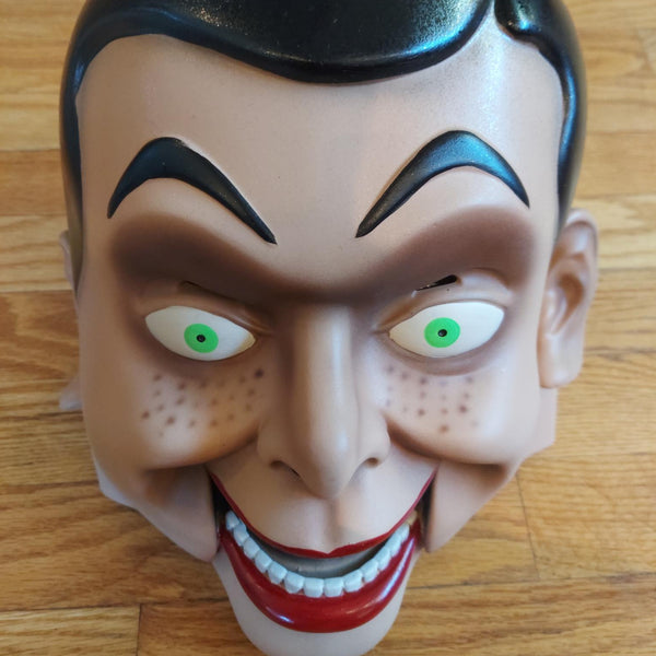 Trick or Treat Studios Goosebumps Slappy Vinyl Mask Signed R.L. Stine Authentic