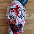 Trick or Treat Studios Terrifier Art the Clown Custom Rehaul Bloody Latex Mask