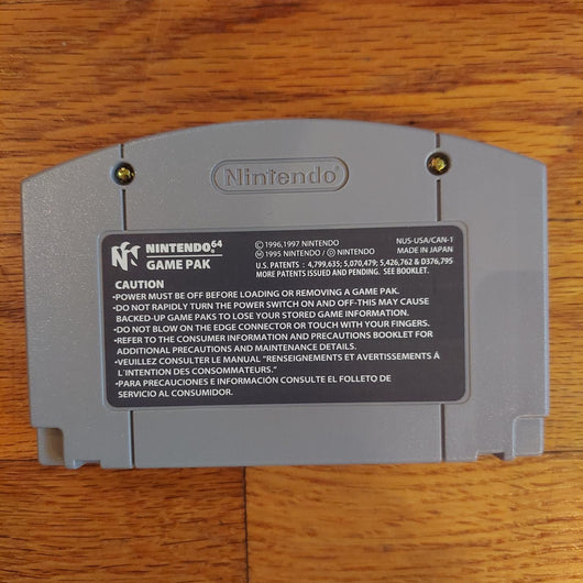 Wipeout 64 Nintendo 64 N64 Game Cartridge With Manual Sci-Fi Racing Game