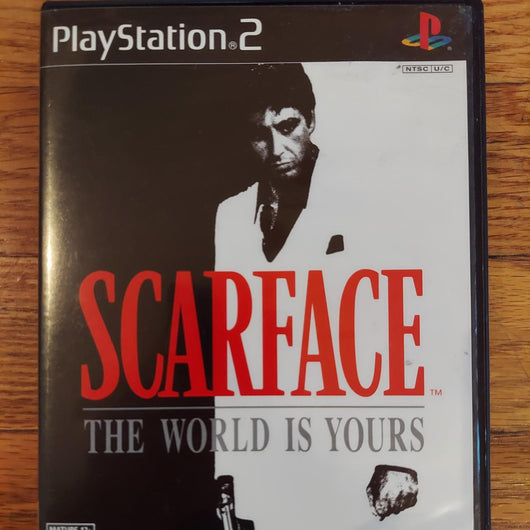 Scarface The World Is Yours PS2 CIB Inserts Bonus DVD Tested Works