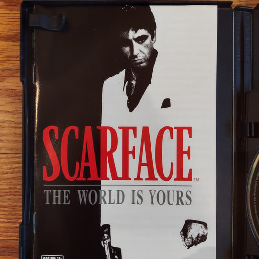 Scarface The World Is Yours PS2 CIB Inserts Bonus DVD Tested Works