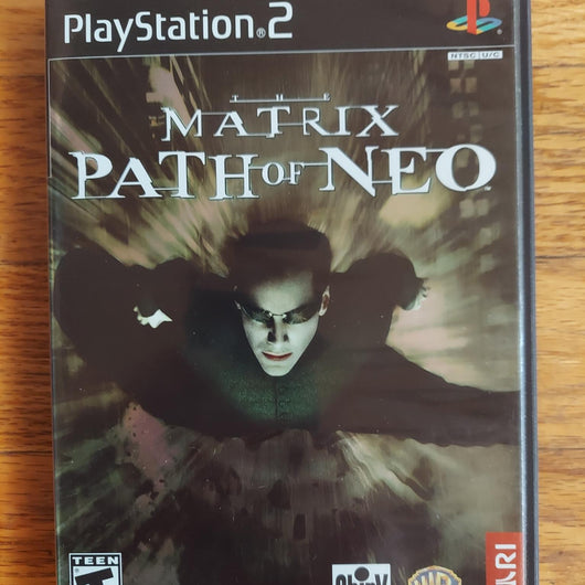 The Matrix Path of Neo PS2 CIB Complete Game Case Manual Sony PlayStation 2