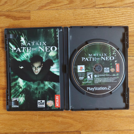 The Matrix Path of Neo PS2 CIB Complete Game Case Manual Sony PlayStation 2