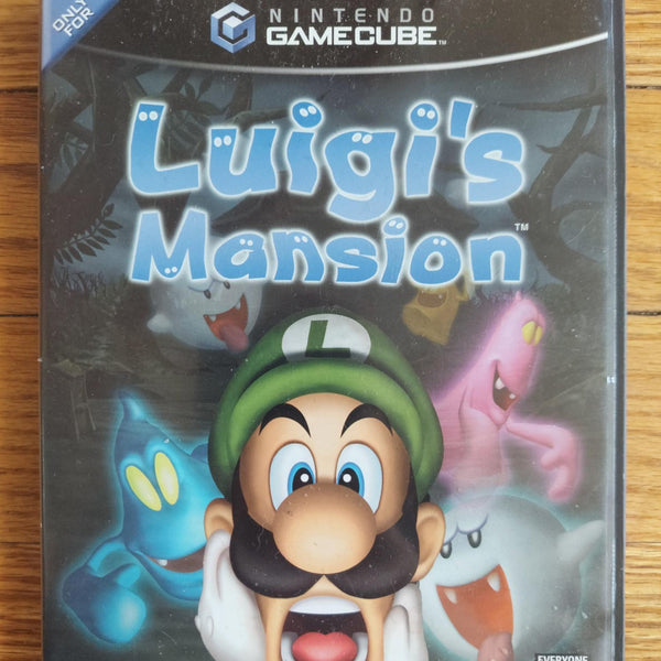 Luigi's Mansion Nintendo GameCube CIB Complete Game Case Manual & Inserts GC