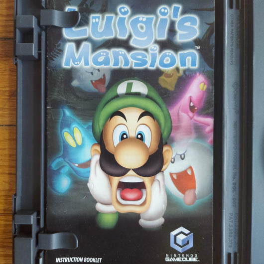 Luigi's Mansion Nintendo GameCube CIB Complete Game Case Manual & Inserts GC
