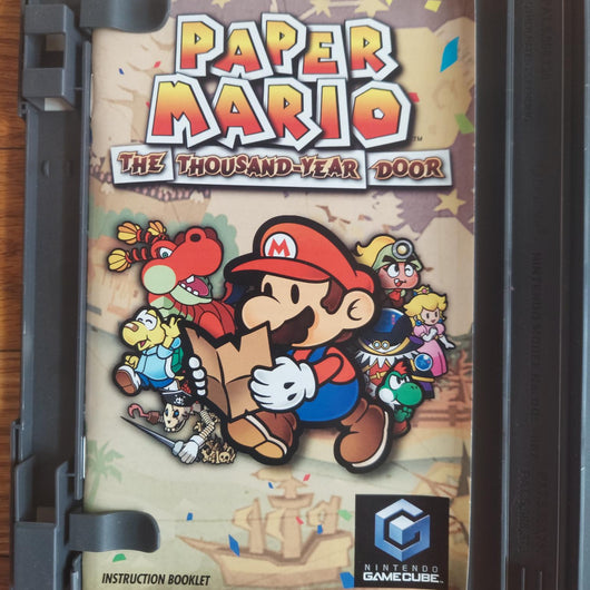 Paper Mario The Thousand-Year Door GameCube CIB Complete Mint Game Manual Case