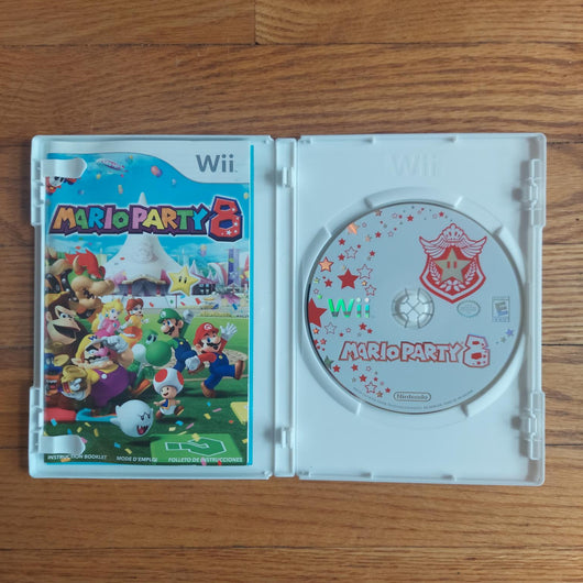 Mario Party 8 Nintendo Wii CIB Complete Game Case Manual & Inserts Multiplayer