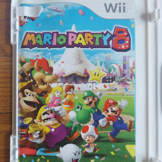 Mario Party 8 Nintendo Wii CIB Complete Game Case Manual & Inserts Multiplayer