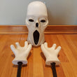 VTG Halloween Ghost Head & Hands Blow Mold Yard Decor Does Not Work For Parts