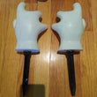 VTG Halloween Ghost Head & Hands Blow Mold Yard Decor Does Not Work For Parts