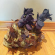 VTG Gemmy Animated Skull Dancing Black Roses Music Halloween Decor Tested Works