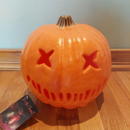 Trick 'r Treat Studios Sam Light Up Pumpkin Prop New w/ Tag Tested Working