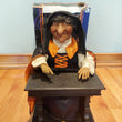 Gemmy Animated Witch Casting Spells Halloween Prop Missing Book Tested & Works