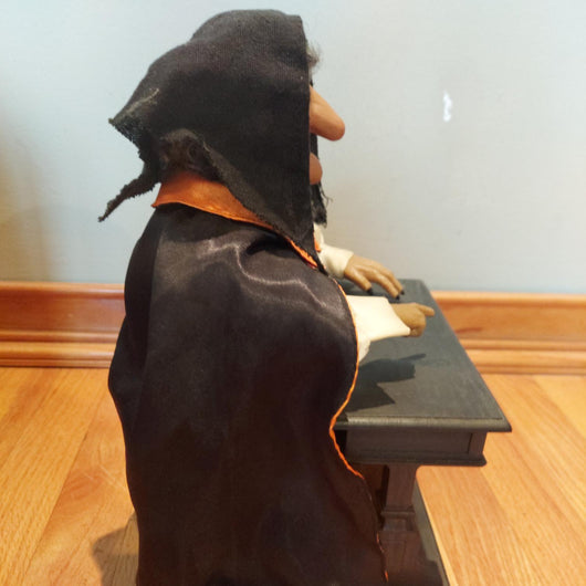 Gemmy Animated Witch Casting Spells Halloween Prop Missing Book Tested & Works