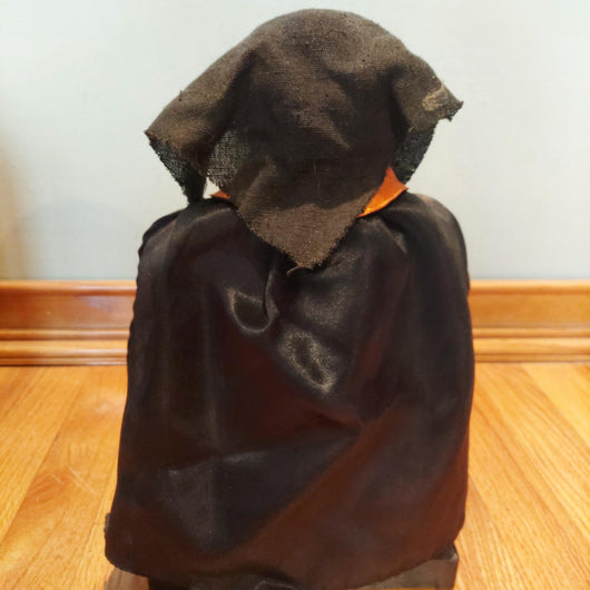 Gemmy Animated Witch Casting Spells Halloween Prop Missing Book Tested & Works