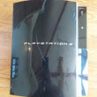 Sony PlayStation 3 PS3 Fat CECHH01 Black Console Only Broken For Parts Repair