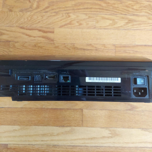 Sony PlayStation 3 PS3 Fat CECHH01 Black Console Only Broken For Parts Repair