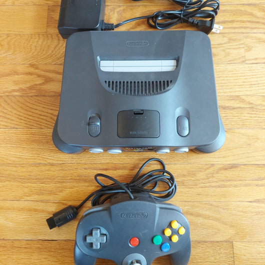 Nintendo 64 N64 Console Bundle w/1 OEM Controller AV & Power Cords Tested Works