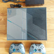 Xbox One Halo 5 Guardians 1TB Console 2 Halo Controllers OEM Cords Tested Works
