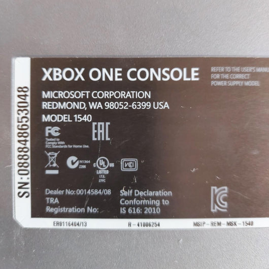 Xbox One Halo 5 Guardians 1TB Console 2 Halo Controllers OEM Cords Tested Works