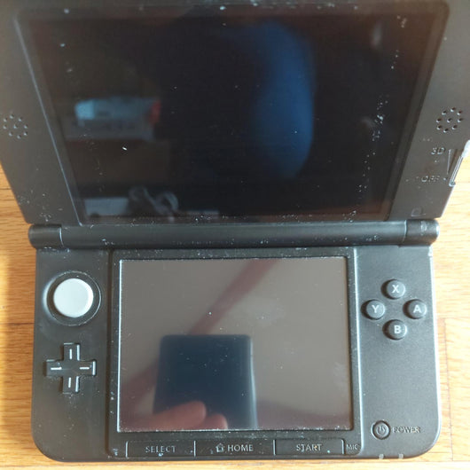 Nintendo 3DS XL Blue Black Handheld Console w/Charger & Stylus Tested Working