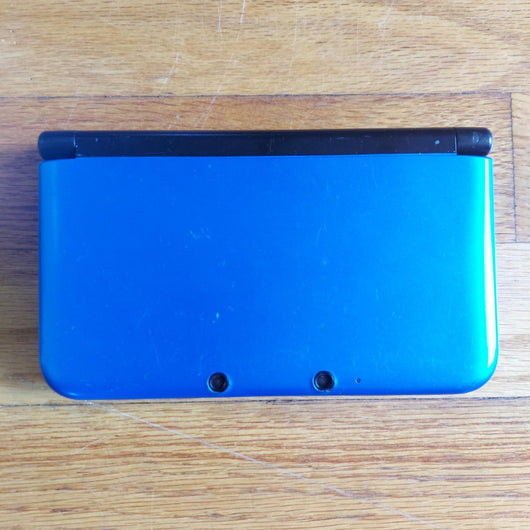 Nintendo 3DS XL Blue Black Handheld Console w/Charger & Stylus Tested Working