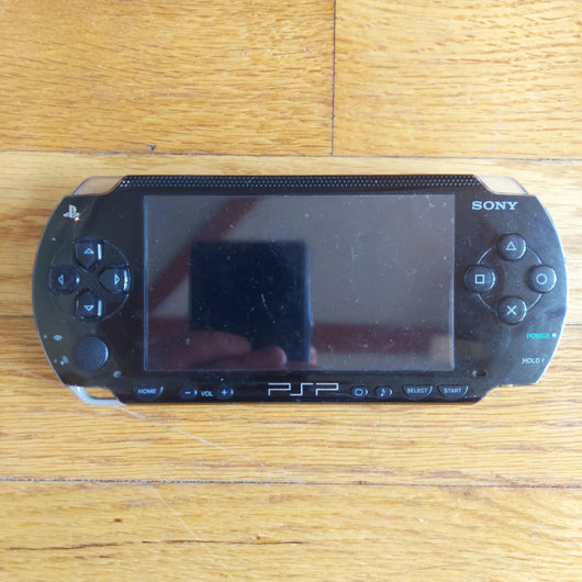 Sony PSP-1001 Console Bundle Memory Stick Case Charger Warhammer Game Tested