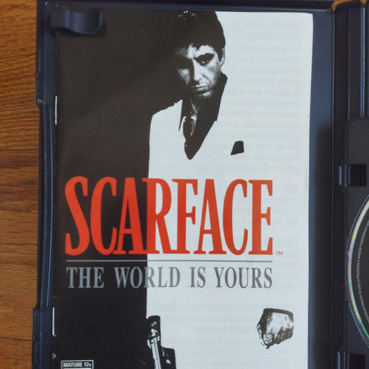 Scarface The World Is Yours PS2 CIB Complete w/Case Manual & Bonus DVD Works