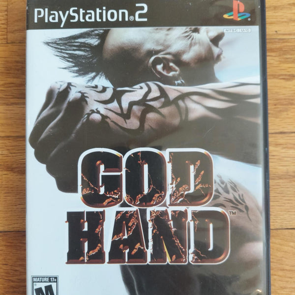 God Hand Sony PlayStation 2 PS2 CIB Complete w/Case & Manual Capcom Works