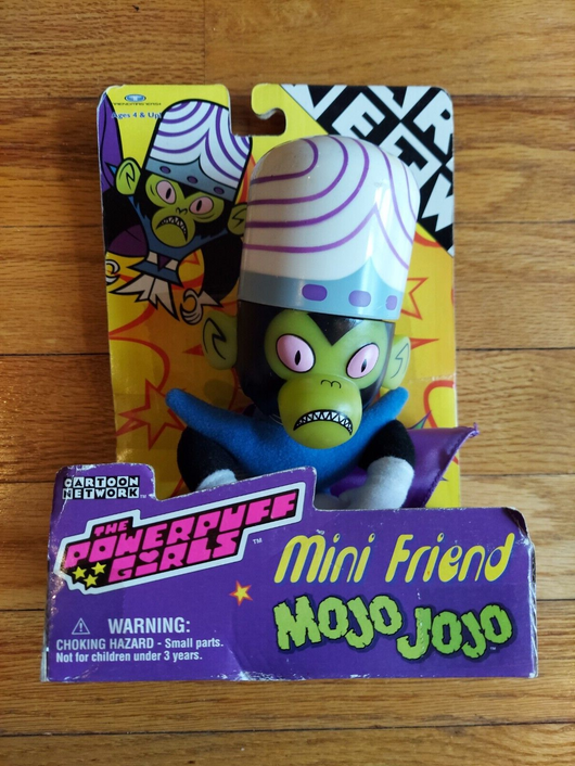 1999 Power Puff Girls: Mini Friend - Mojo Jojo Rare, Fast Shipping!