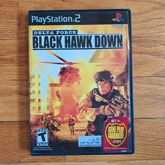 Delta Force: Black Hawk Down (Sony PlayStation 2, 2005) - CIB Complete W/Manual