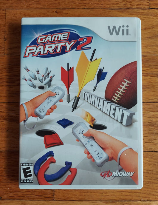 Game Party & Game Party 2 Combo - Nintendo Wii - Arcade Sports - Fast Shipping!