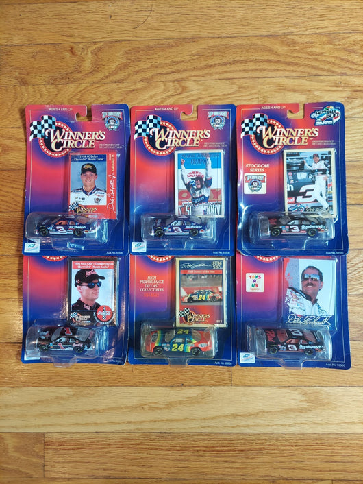 Winner's Circle: Nascar 50th Anniversary - Lot Of 6 (Dale Earnhardt Variations)