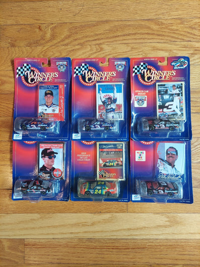 Winner's Circle: Nascar 50th Anniversary - Lot Of 6 (Dale Earnhardt Variations)