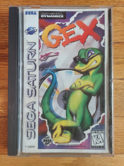 Gex (CIB) - Sega Saturn,Works, Fast Shipping!