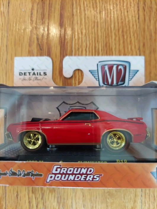 M2 Machines Ground Pounders R18 18-07 1970 Mercury Cougar Eliminator