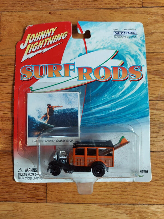 Johnny Lightning Surf Rods Die Cast Cars Collection  Lot Of 5,New, Fast Shipping