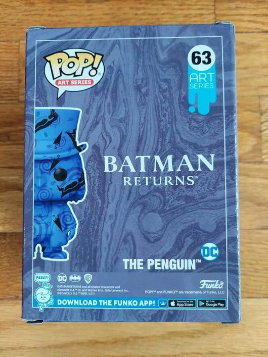 Funko POP! Art Series #63 DC Batman Returns The Penguin TARGET CON 2022 WS3 New