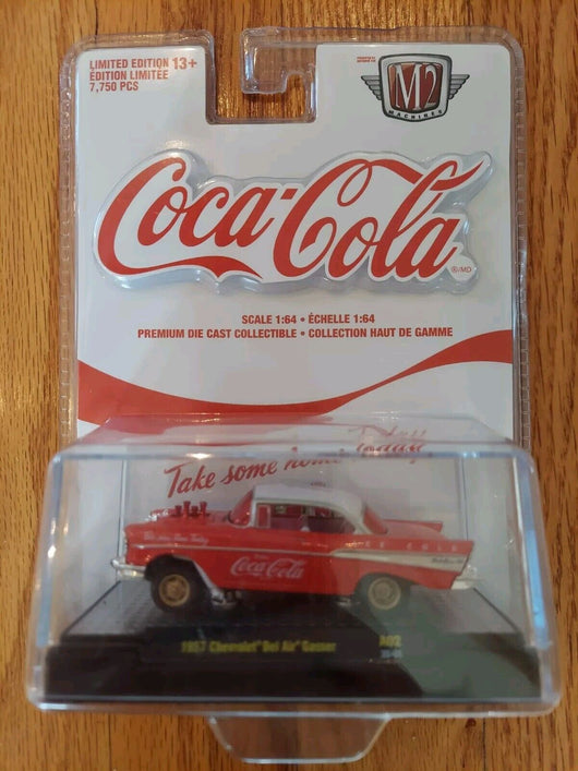 M2 Machines: Coca-Cola - 1957 Chevrolet Bel Air Gasser (A02) - 1/64 Scale