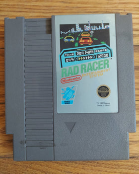 Rad Racer (Cartridge Only) - NES Game - Arcade-Style Combat Racing Driving
