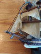 H.M.S Bounty Wooden Ship (Hand Made) Coin Bank By Har-Lee