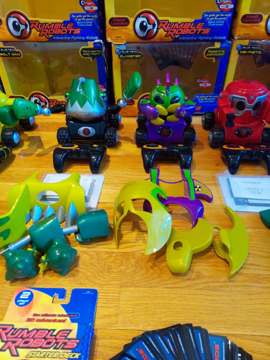 Rumble Robots (Diamond Series): Complete Set Of 6 Robots, Read des, Fast Ship!