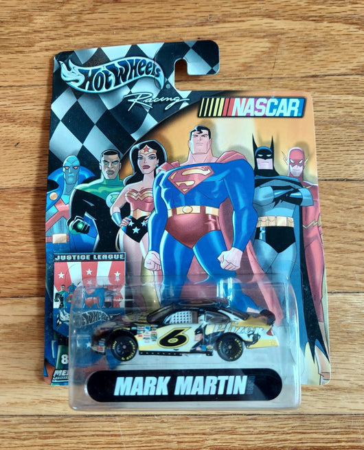 Hot Wheels Racing: Justice League (2004) - Mark Martin #6 - 1/64 Scale Fast Ship